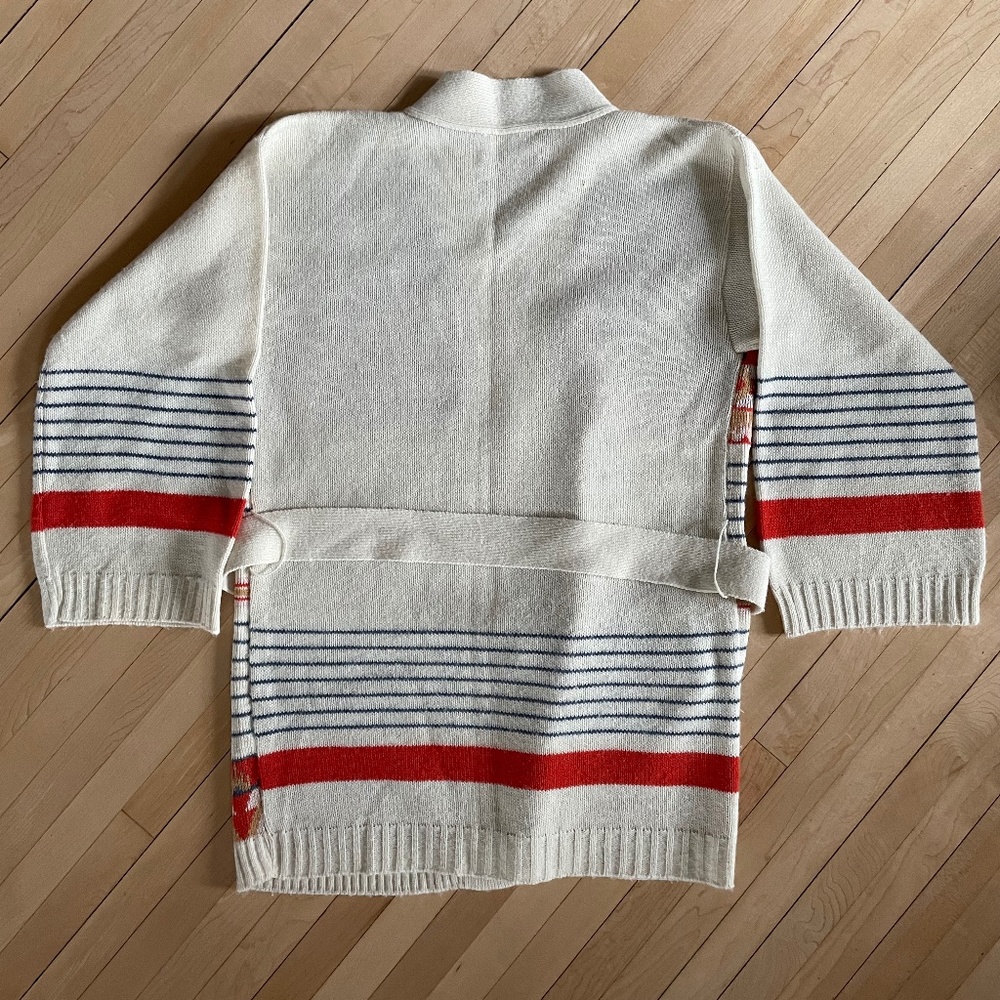 Vintage 1970s wrap sweater - Picture 8 of 8